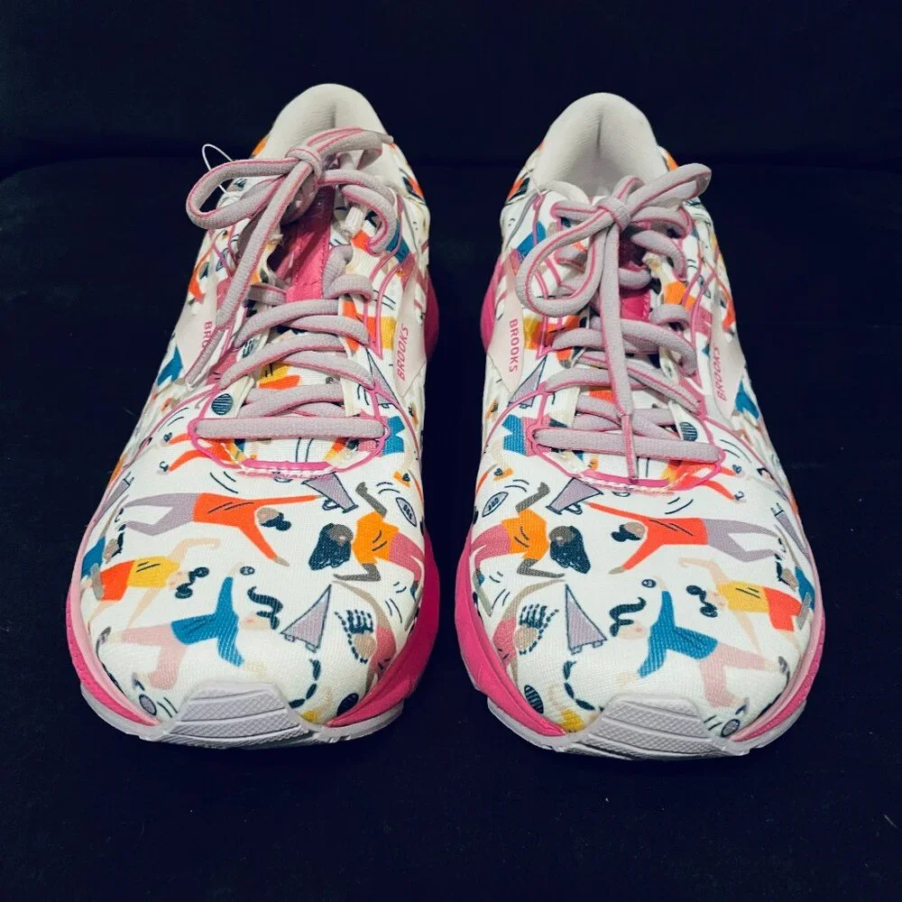 NEW Brooks Adrenaline GTS 21 Running Shoes Rare Colorway Womens 10 US 42 EUR - Picture 3 of 16